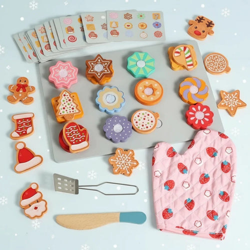 TinyKitchen – Kreativ & Verspielt – Holz-Kekse-Sortierspiel