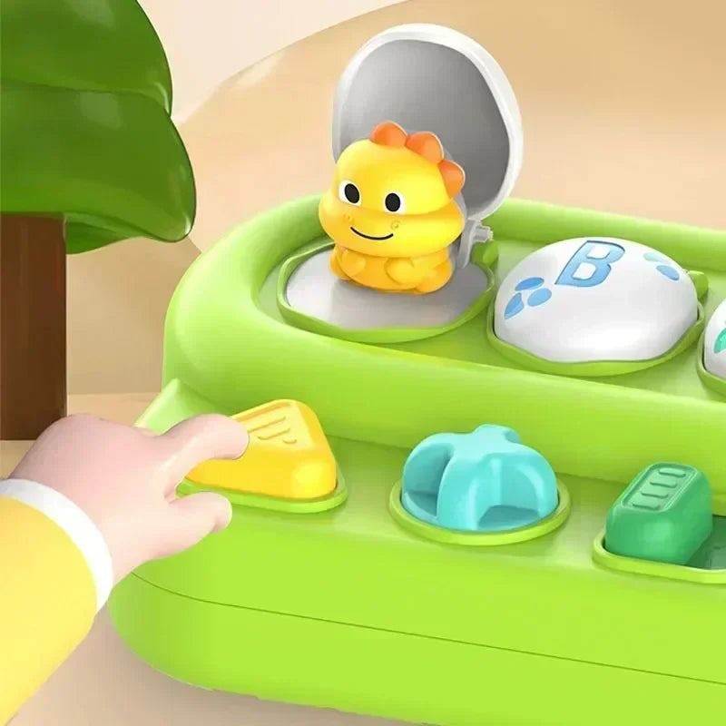 Peek & Play™ - Klik, Drej, Overraskelse! - Baby Pop-up Legetøj