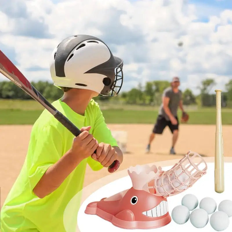 Baseball Trainer™ - Leg og lær - Automatisk Honkbalwerper