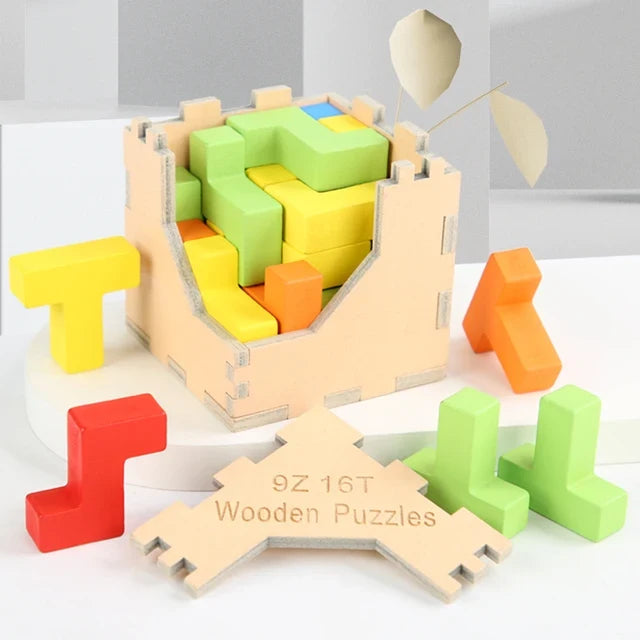 Woods™ - Træn hjernen - 3D Tetris-puslespil