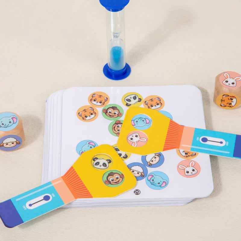 Puzzle Duel™ - Schnell und intelligent - Interaktives Reaktions-Brettspiel