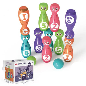 Bowling Game Set - Farbenfroh & lustig – Spielzeug-Bowling-Set