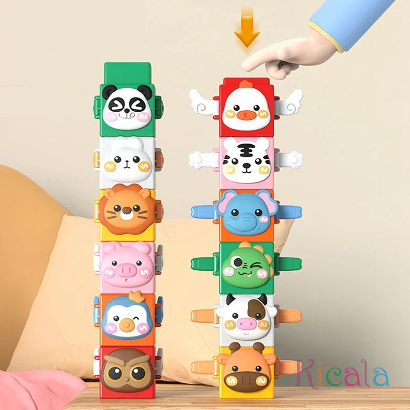 StackAnimals – Spaß & Bildung – Tier-Stapelspielset