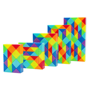 Rainbow Twister™ - Falten und Spielen - Schlangenwürfel