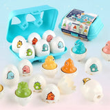 Montessori 3D Eggs Puzzle – Eine schöne Idee für Ostern – Eier-Sortierspiel