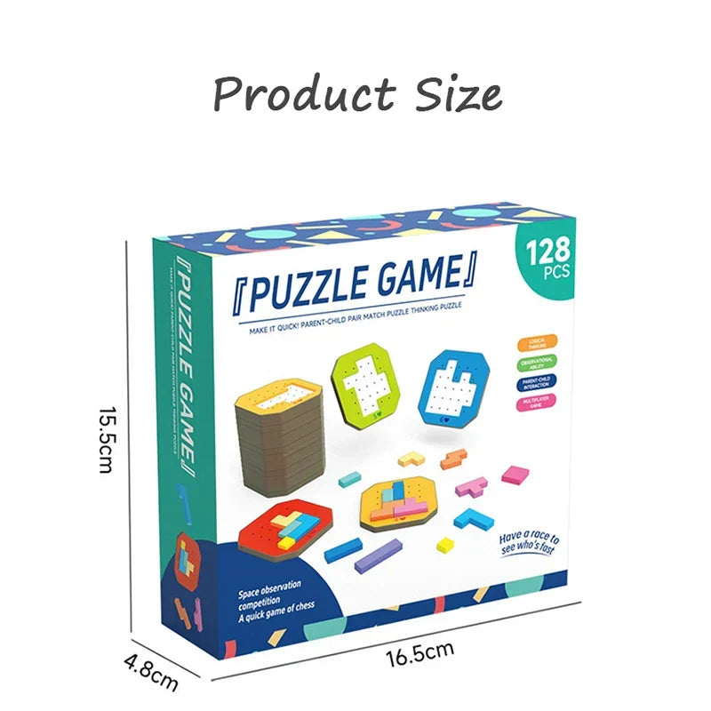 Colorful Tangram Puzzle™ - Kreativitet og læring - Tangram-puslespil