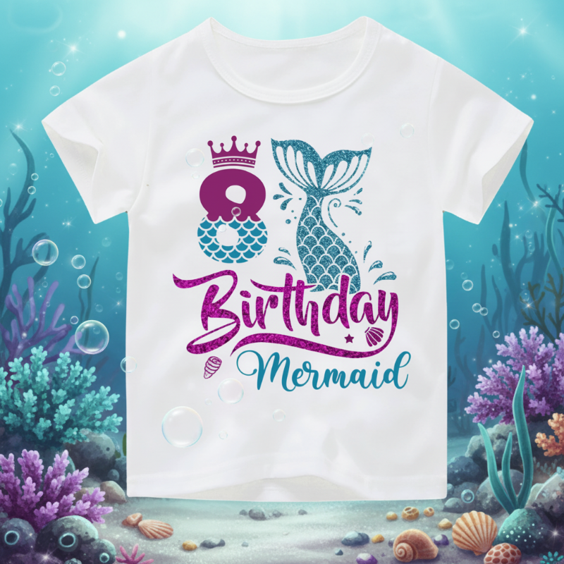 Birthday Graphic Tee – Niedlich & Luftig – Kinder-T-Shirt zum Geburtstag