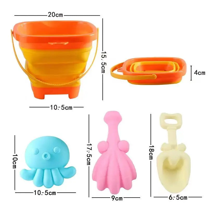Foldable Beach Toys™ – Sommer-Sand-Spaß - Strand-Set für Kinder