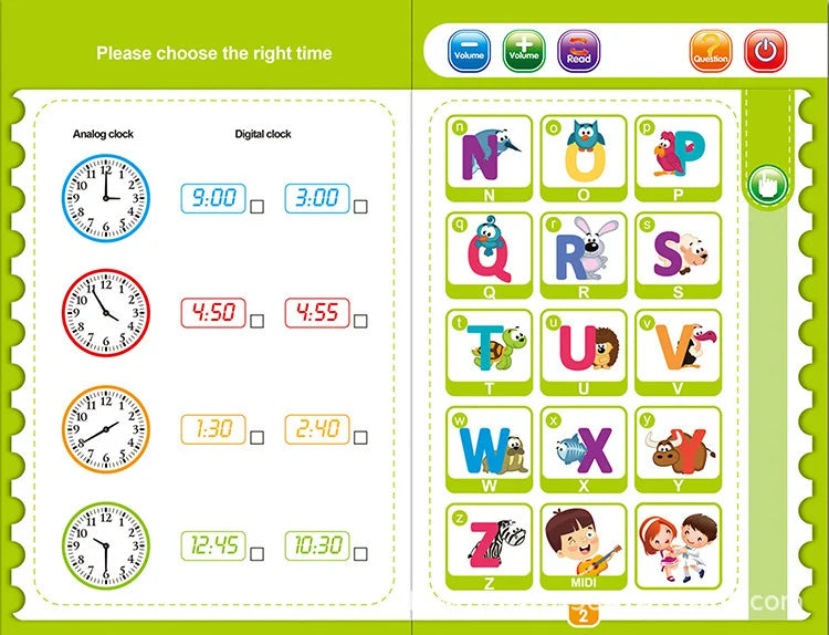 Musical Letters™ - Englisch lernen - Kinderbuch