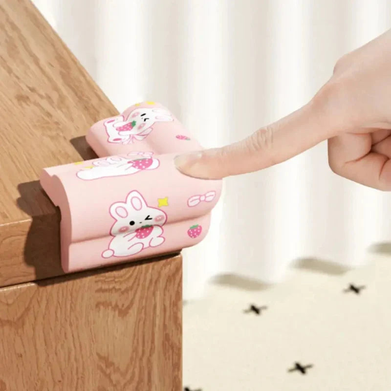 Desk Edge Guard Set – Sikker & blød – Hjørnebeskyttere (sæt med 5)