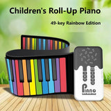 Roll-up Piano Keyboard – Kreativ & lehrreich – Zusammenklappbares Klavier