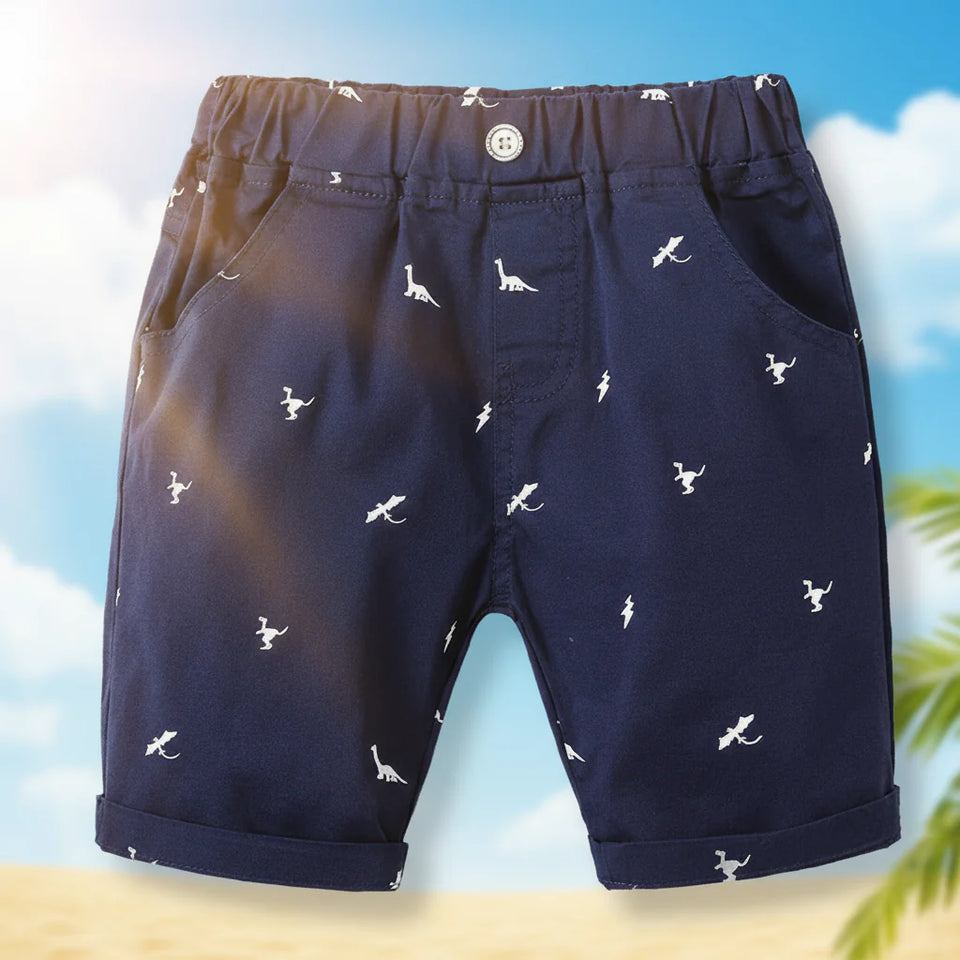 CoolKiddo – Frisch und bequem – Shorts mit Dino-Motiv