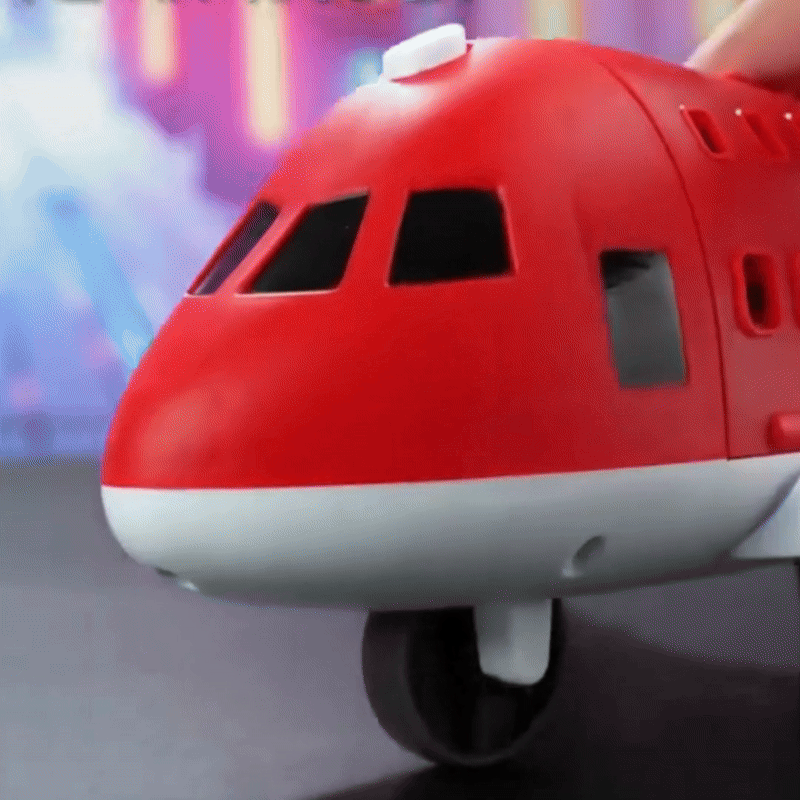 MiniAirBase – Interaktiv & Lehrreich – Flughafen-Spielset mit Fahrzeugen