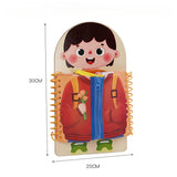 ClothesBook™ - Selbstständiges Spielen - Anzieh-Puzzle-Buch