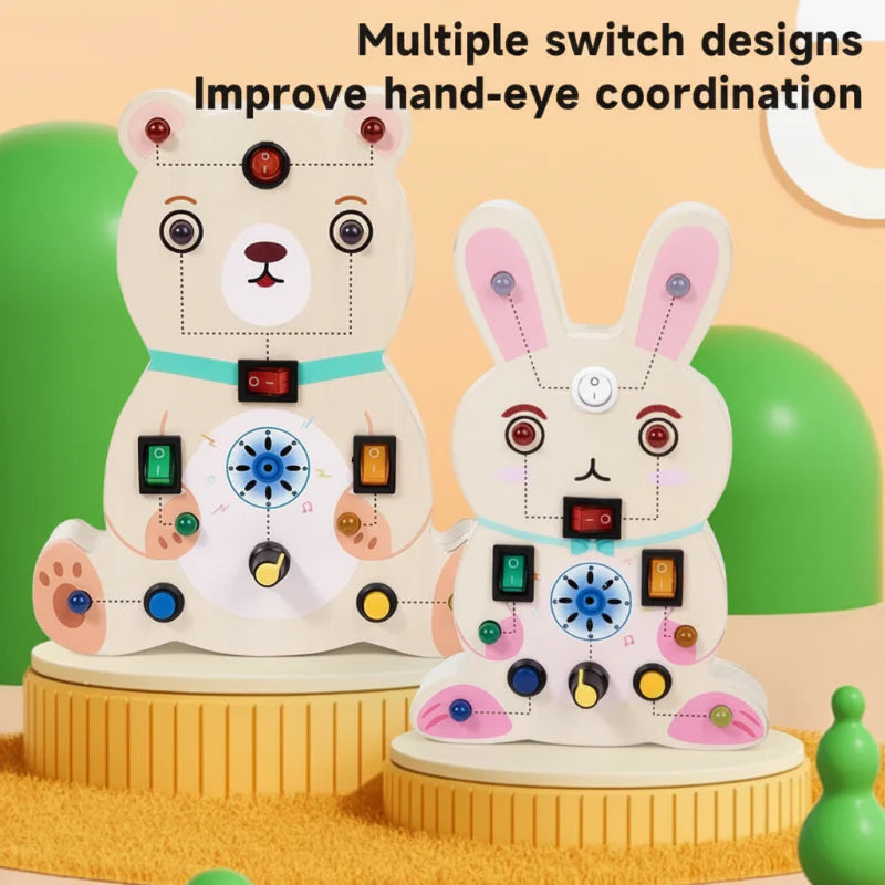 SmartSwitch – Montessori & Motorik – LED-Spielbrett