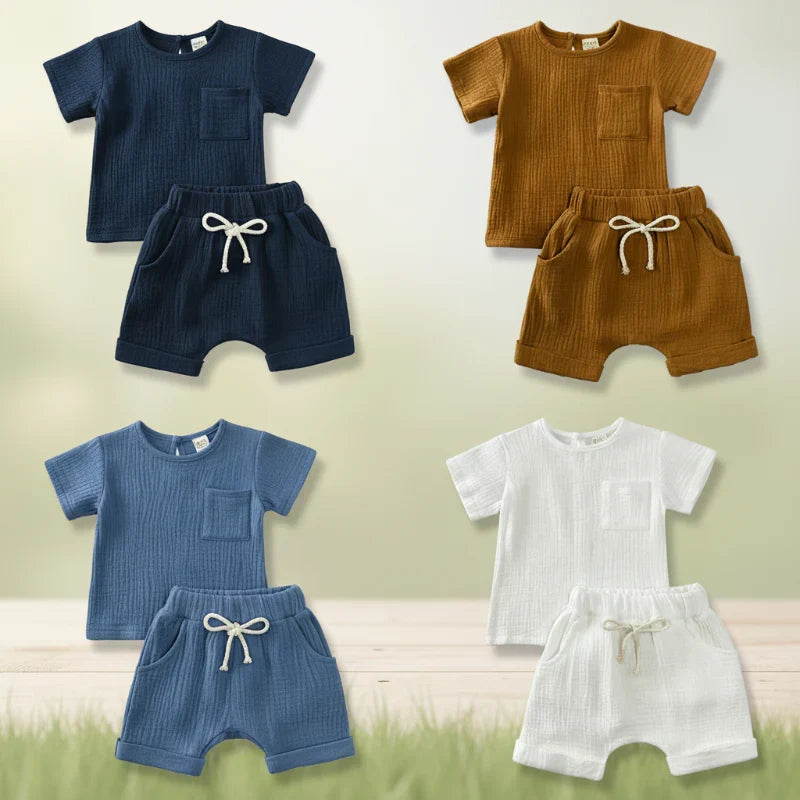 Baby Summer Outfit – Luftigt & behageligt – Tøjssæt