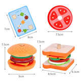 Woods™ - Velsmagende stabling - Sandwich-byggelegetøj