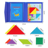 Woods™ - Förderung des logischen Denkens - Tangram-Puzzle aus Holz