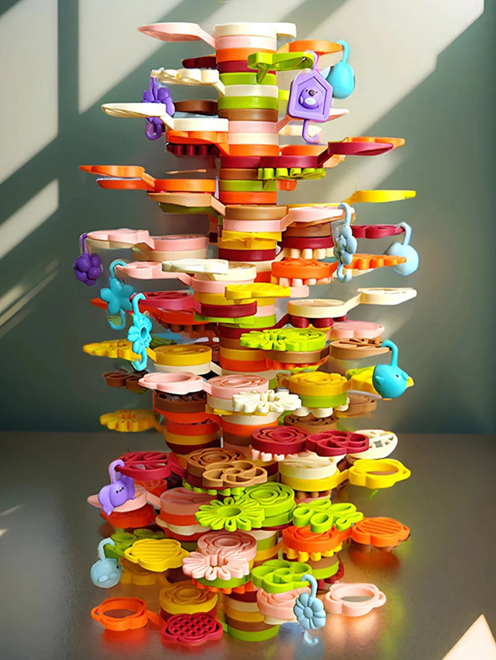 Stacking Balance Tree™ - Stapelabenteuer für kleine Baumeister - MINT-Spielzeug