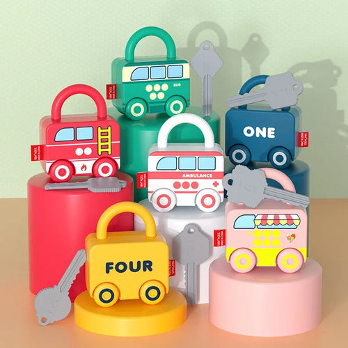 Puzzle Locks™ – Spielen und Lernen - Montessori-Spielzeug