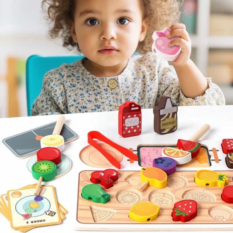 HarvestPlay – Kreativ & Pädagogisch – Obst-Sortierset