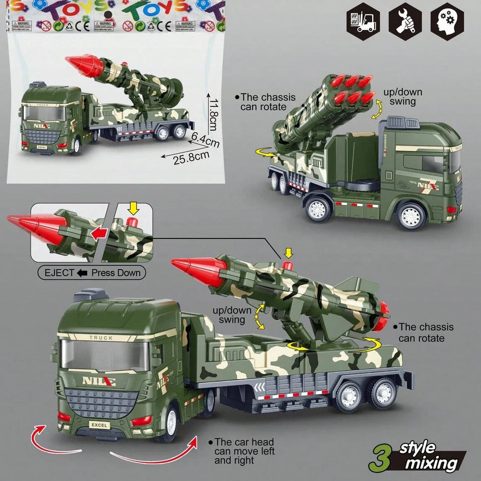 BattleTruck – Militärisch & Interaktiv – Armee-LKW-Spielzeug
