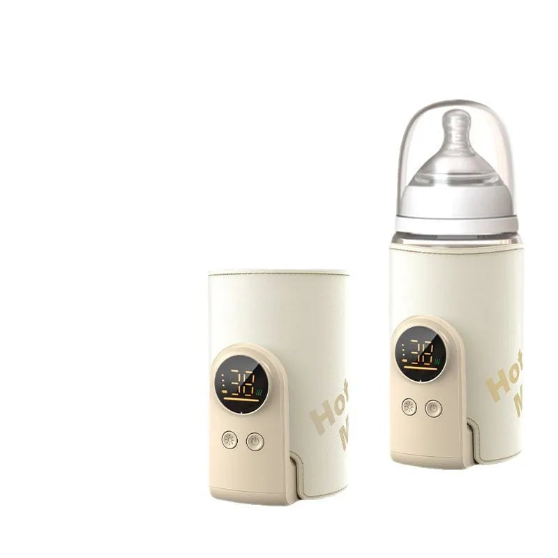 SmartBottle - Altid varm og klar - Trådløs genopladelig mælkevarmer