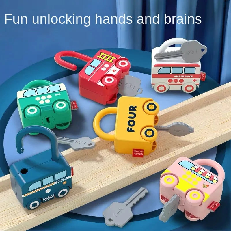 Puzzle Locks™ – Spielen und Lernen - Montessori-Spielzeug
