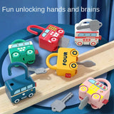 Puzzle Locks™ – Spielen und Lernen - Montessori-Spielzeug