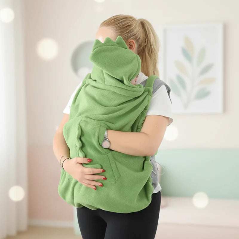 Dinosaur Baby Carrier Cover – Warm & Komfort – Dino-Babydecke