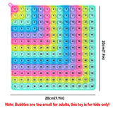 Multicolor Fidget Board™ - Forbedr dine matematiske færdigheder - Reken Fidget Board