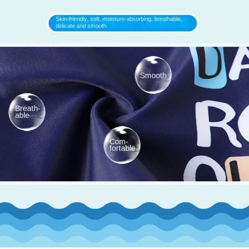 CoolBreeze – Sommerlich & Atmungsaktiv – Eng anliegende Kinder-Badehose
