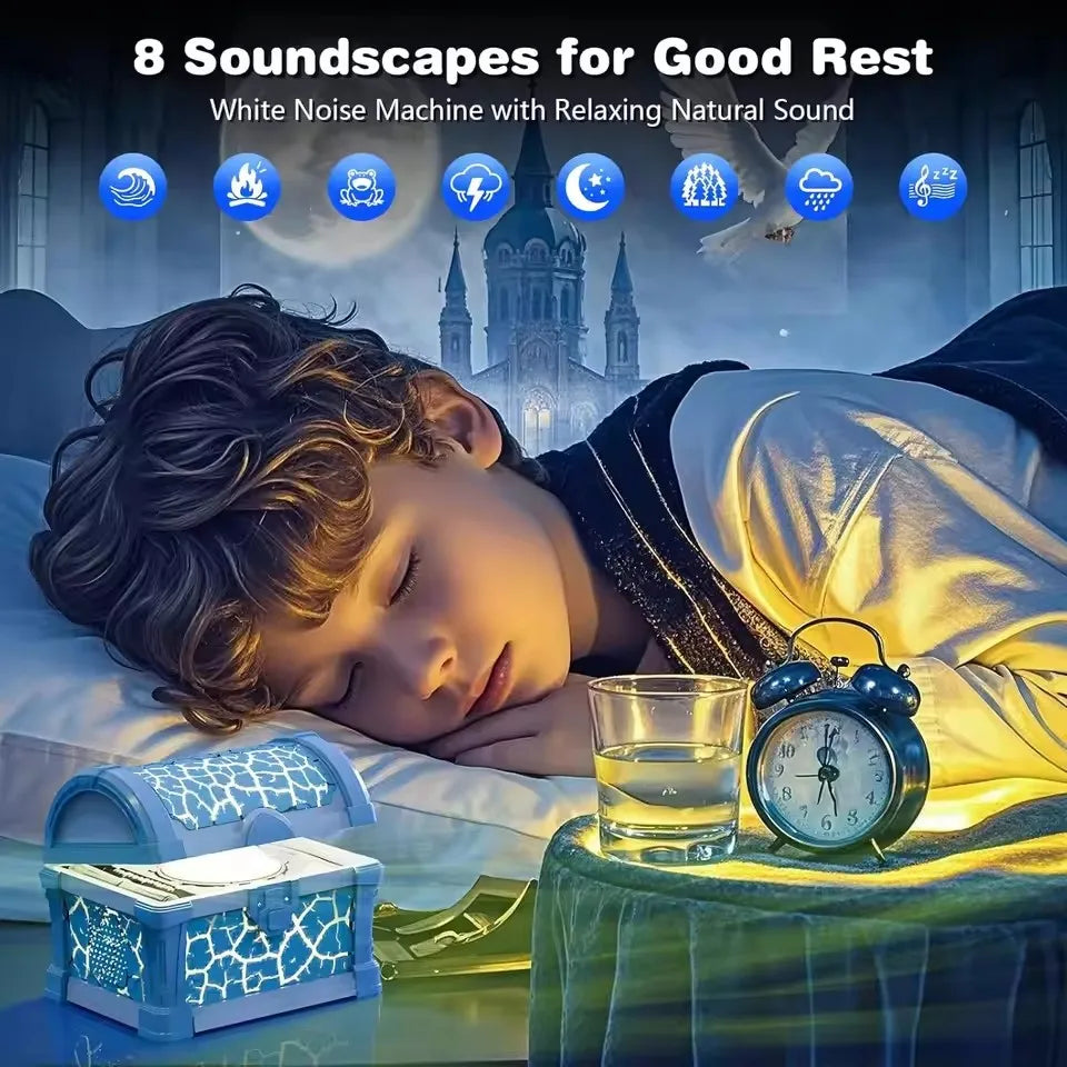 StarBox – Nett & beruhigend – „White Noise“ Projektionsnachtlampe