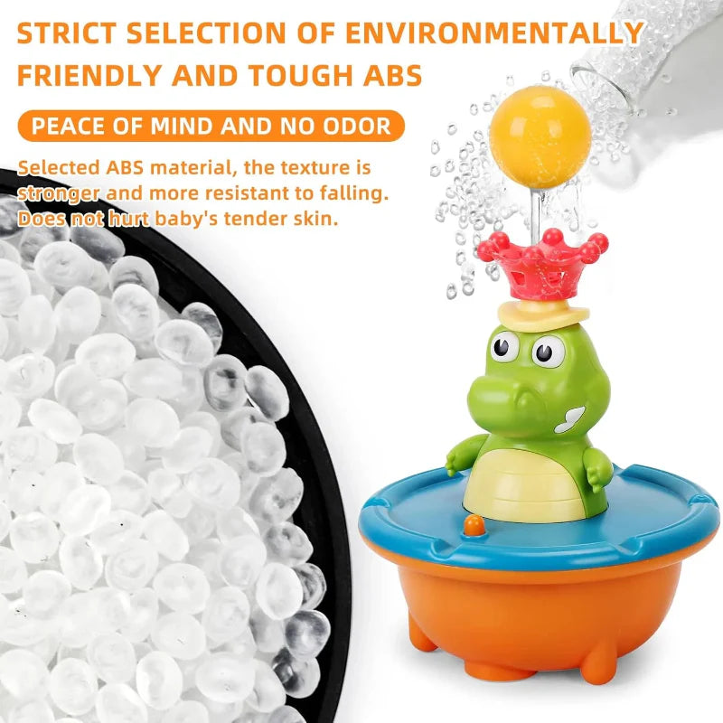 Light Up Crocodile Bath Toy – Interaktiv & Wasserspaß – Krokodil-Brunnen-Badespielzeug