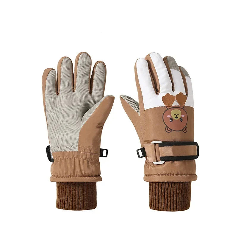 Mini Fashion™ - Varmt materiale - Børnevinterhandsker