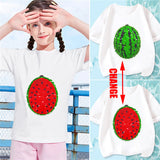 Mini Fashion™ - Funkeln & Umwandeln - Wassermelonen-T-Shirt