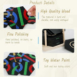 LogicStack – Intelligent & lehrreich – Form- und Zahlensortierspiel