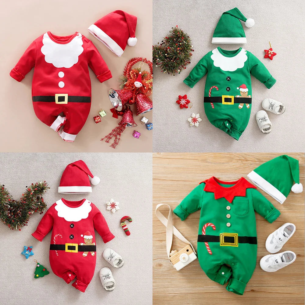 Mini Fashion™ - Weiches Material - Baby Weihnachtskostüm