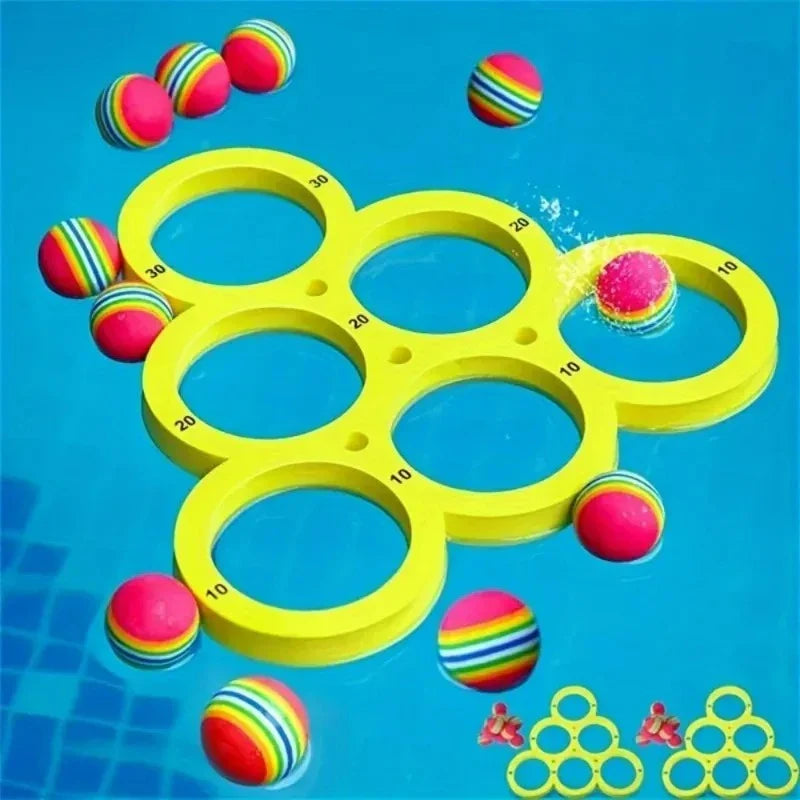 Fun Splash - Spritzen & Spielen – Wasser-Ringwurfspiel