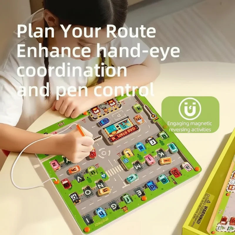 AlphaPark – Clever & Kreativ – Magnetisches Labyrinth