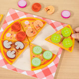 Woods™ - Fremme kreativitet og motoriske færdigheder - Pizza- og kagesæt til børn