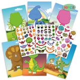 Funny Faces™ – Tierischer Spaß & Klebespaß – Wiederverwendbares Aufkleberbuch