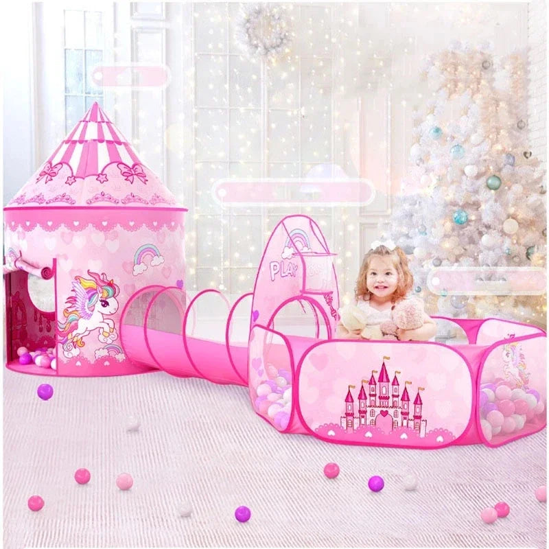 Unicorn Tent™ – Magische Spielzeit – Rosa Spielzelt