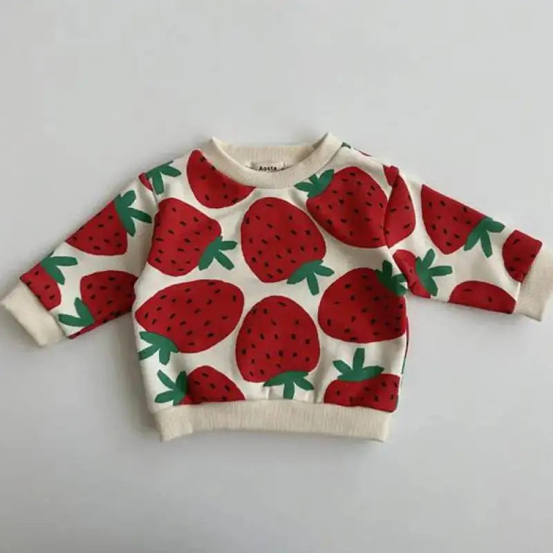 Mini Fashion™ - Erdbeer-Pullover