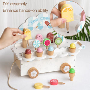 Wooden Gelato™ – Eiskalte Fantasie – Rollenspiel Eiswagen