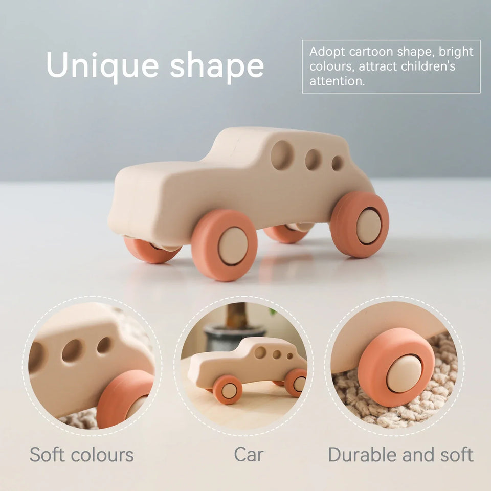 Mini Motion™ – Ruller og bider - Legetøj til køretøjer i silikone