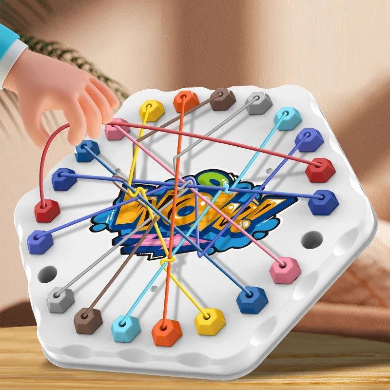 Color Rope Logic Game – Denken & Interaktiv – Brettspiel
