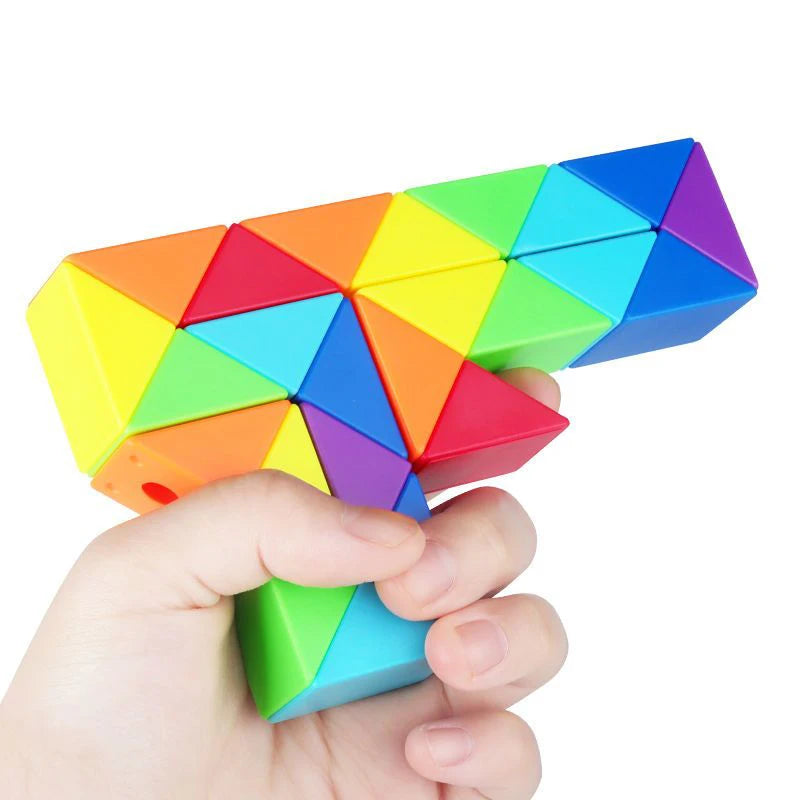 Rainbow Twister™ - Falten und Spielen - Schlangenwürfel