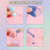 DIY Crystal Keychain Kit – Kreativt & legesygt – Nøglerings-håndværkssæt