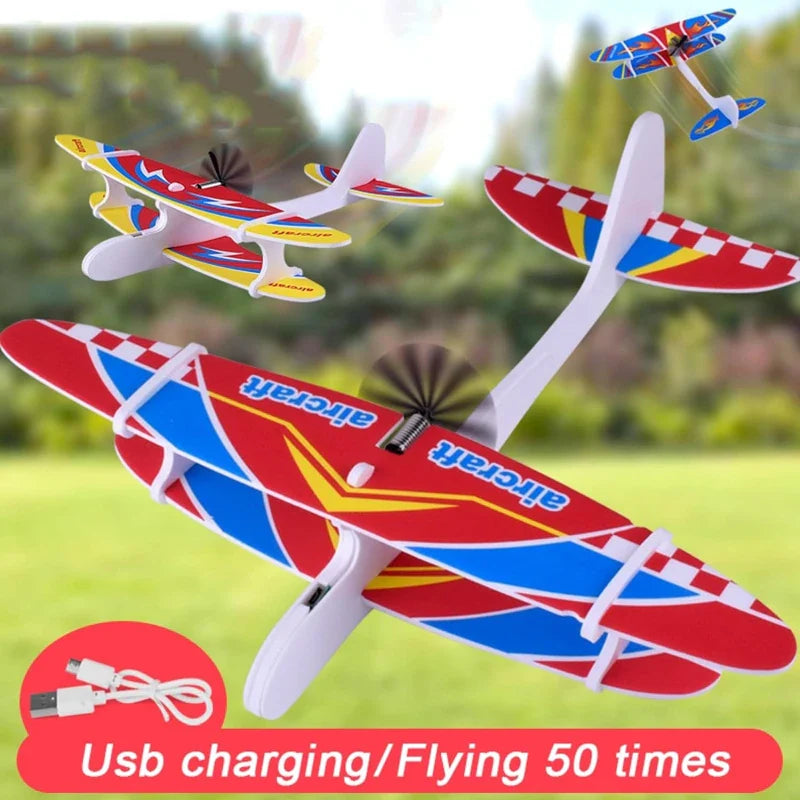 SkyGlider - Leicht & Schnell - Segelflugzeug Spielzeug